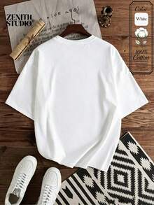 Men T-Shirts - 白色 - 查看 3