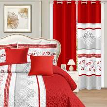 Comforter Sets - Red and White - View 3