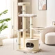Solid Wood Multi-layer Board Cat Tree Model B