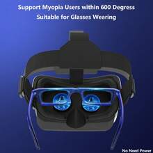 YIYI VR Glasses 3D VR Glasses Universal Virtual Reality Goggles Support 360°Panorama Large Screen An-Ti Bluelight Adjustable Pupil Distance Eye Protection VR Goggles For Movies Games Gift For Man & Women, No Need Power - 1pc - View 12