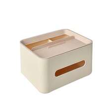 Multifunctional Luxury Home Tissue Box - High-Quality Tissue Holder Suitable For Living Room Coffee Table, Bedroom, Remote Control & Phone Storage - Multicolor - View 5