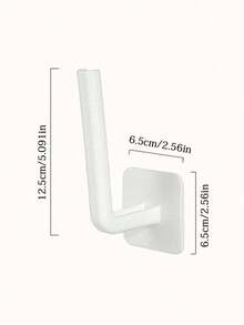 1/2/3/4pcs Wall Mounted Hat Rack, Baseball Cap Holder, Plastic Hat Storage Rack With Adhesive Hooks, No Drilling Required, Kitchen Storage Hooks, Paper Towel Holder, Multi-Functional Wall Mounted Hooks For Hanging Coats, Towels, Bags, Keys, Bathroom Supplies, Home Decor, Bedroom Decor, Key Rack, Wall Hooks - Multicolor - View 7