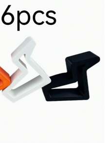 Two Pieces Door And Window Stops, Flexible Rubber Door Stops, Door Wedges, Top Door Stops, Door Stops, Anti-Collision Door Suction Cups, Multi-Functional Wedges, Convenient Door Hooks, Window Clips, Easily Open Doors And Windows. - Multicolor - View 8