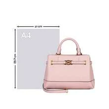 Michael Kors Reed 純色女用單肩斜揹包 35F4G6RC0T 粉紅粉色 - 粉色 35F4G6RC0T 粉紅粉底 - 查看 7