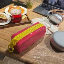1pc Dopamine Jelly Stationery Style Large Capacity Pencil Case, High-Quality Thickened Transparent PVC Material, Large Round Pull Ring Zipper Design, Upright And Stable, Suitable For Students, Stationery Enthusiasts, School Daily Supplies And Back To School Gift Storage Bag - Pencil Case - View 11