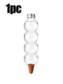 1/2pcs New Large Capacity Automatic Watering Device, Transparent Self-Absorbing Water Ball With Clay Tip, Slow Release Drip Irrigation Plug For Potted Plants, Home Gardening Hands-Free Watering Tool - Multicolor - View 11