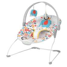 Portable Baby Bouncer Seat With Music, Infant Bouncer For Newborns 0-6 Months, Holds Up To 20 Lbs, Indoor & Outdoor Use,Halloween & Christmas - Yellow - View 9