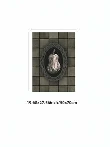 1pc Frameless Rustic Fall Pumpkin Botanical Wall Art Dorm Gift - Multi-color - View 13