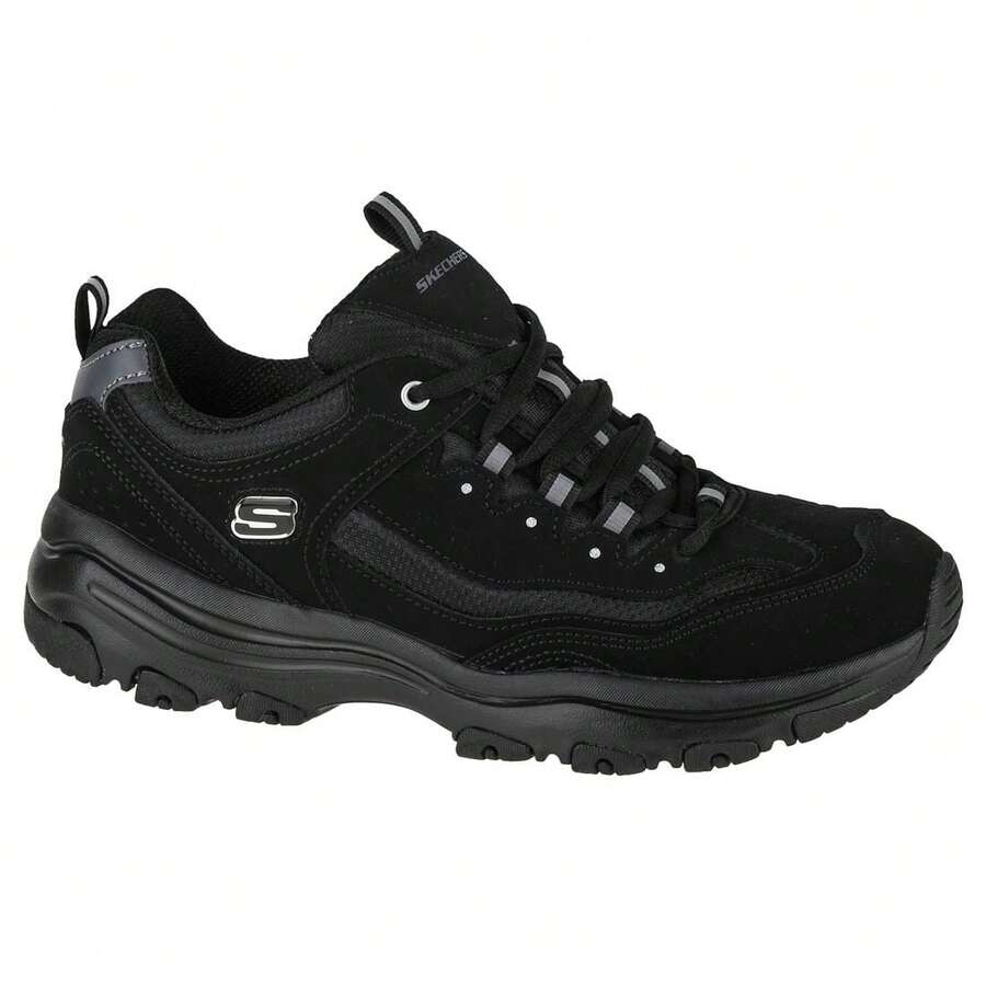 Skechers سكيتشرز آيكونيك 88888250-BBK حذاء رياضي نسائي، أسود - الأسود - مشاهدة 1