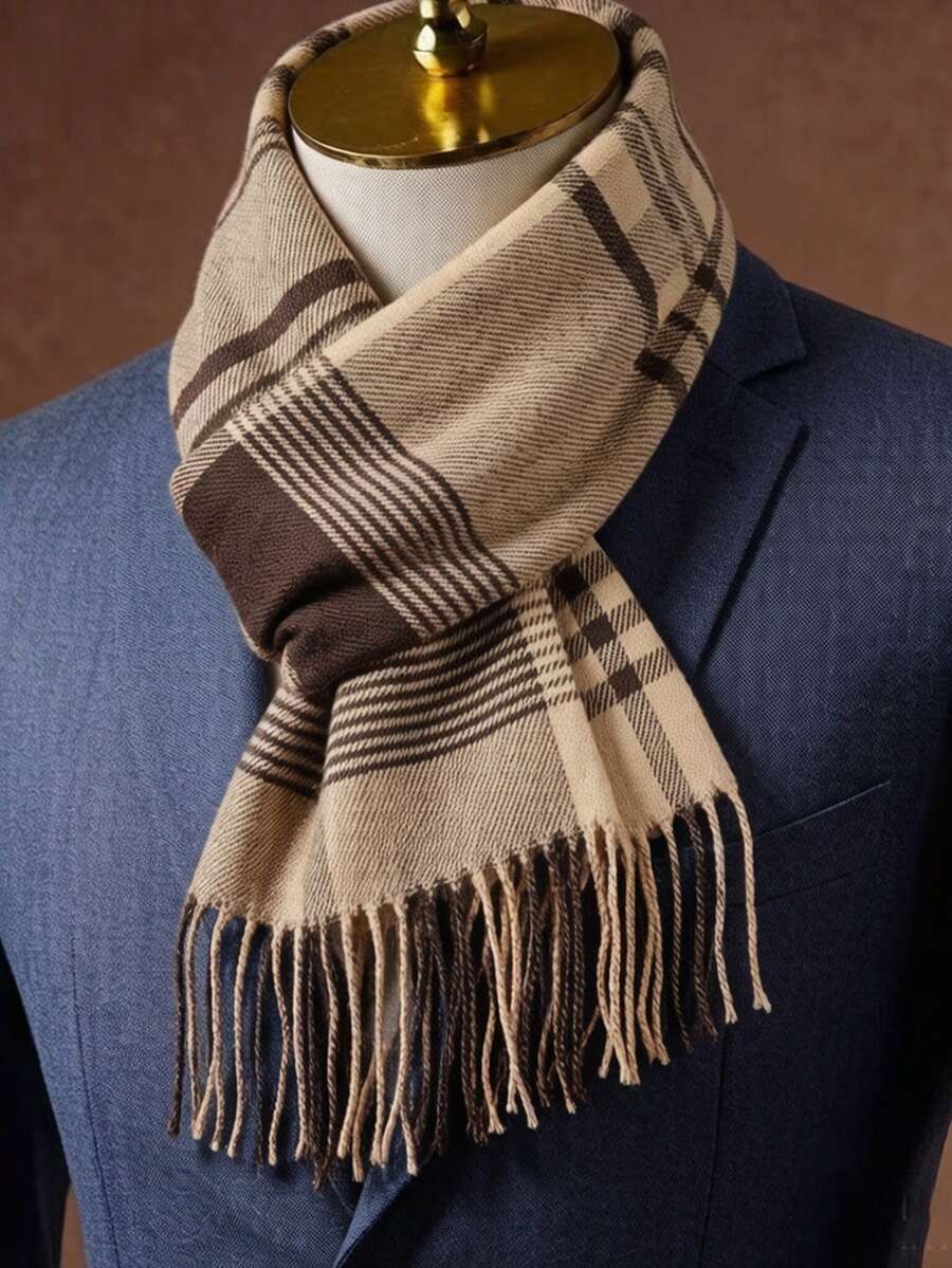 1pc-new-casual-plaid-scarf-shawl-for-men-classic-british-style-formal