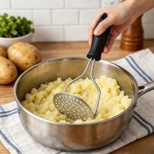 Potato Masher & Potato Ricer - Silver - View 2