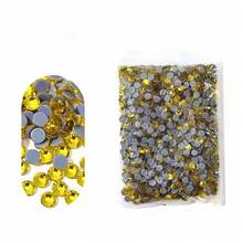 1440pcs DIY Hot Repair Glass Crystal, Nail Hot Melt Rhinestones, Crystal Gems, Can Be Used For Clothing, Shoes, Hats, Bags, Fabrics - Multi-color-sS16-4.0mm - View 35