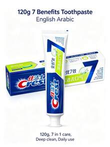 CREST Gleem All-In-One 7-Benefit Deep Clean Breath Freshening Toothpaste 120g - Mint - View 4