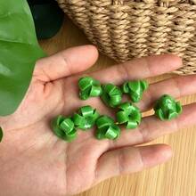 10 Pcs Cute Short Puffy Puakenikeni Flower Beads, Resin & Synthesis Coral Powder Colorful Puakenikeni Beads, Hawaiian Flower Beads,16x13mm - 10pcs-short Puakenikeni Beads - View 5