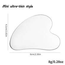 LUSLUKING Stainless Steel Gua Sha Tool, Skin-Tightening Massage And Beauty Scraper For Body, Eye, And Neck Massage,. Skincare Gift (Silver) - Multicolor - View 9