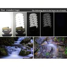 KnightX 37 52 58 67mm Phone Mount Clip ND2-1000 ND2-400 ND400 ND Filter Clip, Compatible With All Smartphones, Ultra-Thin 10-Stop Fixed Neutral Density, Suitable For Long Exposure, Variable - Clamp - View 6