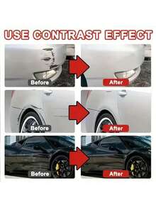 General Purpose Car Paint Scratch Repair And Restoration Paste, Metal Scratch Maintenance And Repair With Crystal Frost, Essential Tool Set For Car Maintenance And Repair, Car Parts, And A Free Car Cleaning Sponge - Multicolor - View 4
