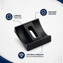 Kit 5 Travas para Rodinhas de Cadeira Gamer e Escritório – Antiderrapante e Fixador - Multicolorido - Visão 5