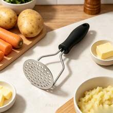 Potato Masher & Potato Ricer - Silver - View 4