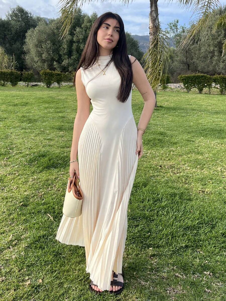 Ethnic Dresses - Apricot - View 1