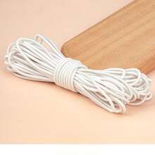 1pc 5yd 2mm Multi-Color Elastic Bead Cord, Stretchable Jewelry String | 2.5" Wide, Soft & Durable, Easy To Knot. Suitable For Keychains, Journal Binding, Bracelet Making Kits, Colorful Accessory Sets - Multiple Styles - View 10