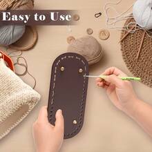 5pcs Set = 2pcs Wooden Beads Hand Straps And 1pc Bag Bottom And 1pc Gourd Buckle And 1pc Snap Button, New Style High Quality Handmade Hemp Rope Wooden Bead Hand Strap - Retro Hong Kong Style Weaving Bag, Handmade Bead Stringing Bag Kit - New Model - View 9
