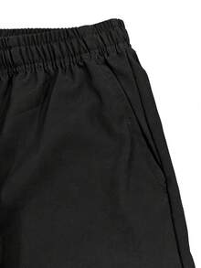 Hidkat Women's Casual Long Pants, Vintage Distressed Colorblock Loose Wide Leg Pants, Commute Lazy Street Sports Long Pants, Spring/Autumn - Black - View 6