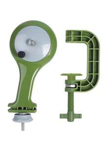 BILLINGS Fishing Line Spooler, Adjustable Portable Fishing Line Spooler, Anti-Tangle, Suitable For Spinning Reels And Baitcasting Reels, Can Be Clipped To Fishing Rod Or Mounted On Desk - Green - View 9