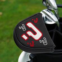 1PC Exquisite Embroidery Mallet Golf Putter Headcover With Magnetic Closure Golf Club Protector - Multicolor - View 8