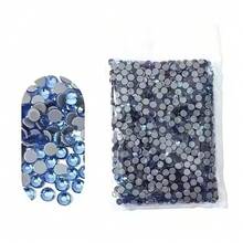 1440pcs DIY Hot Repair Glass Crystal, Nail Hot Melt Rhinestones, Crystal Gems, Can Be Used For Clothing, Shoes, Hats, Bags, Fabrics - Multi-color-sS16-4.0mm - View 18