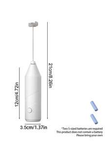 家用迷你電動奶泡器，手持式奶泡器，適合返校季使用 - 彩色 - 查看 11