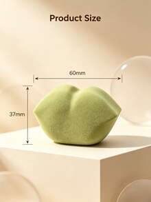 2/4/6/8/10pcs Creative Lip-Shaped Makeup Sponges, 4 Colors Available, High Elasticity Soft Makeup Sponge, Dry & Wet Use, Fits Skin, Suitable For Foundation And Concealer, Unique Shaped Makeup Sponge - Multicolor - View 6