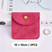 2pcs/5pcs/10pcs/20pcs/50pcs Velvet Jewelry Packaging Bags Soft Velvet Gift Bags For Rings Earrings Bracelets Necklaces Storage Bags Wedding Guest Candy Bags Gift Bags - Velvet Jewelry Pouch - View 66