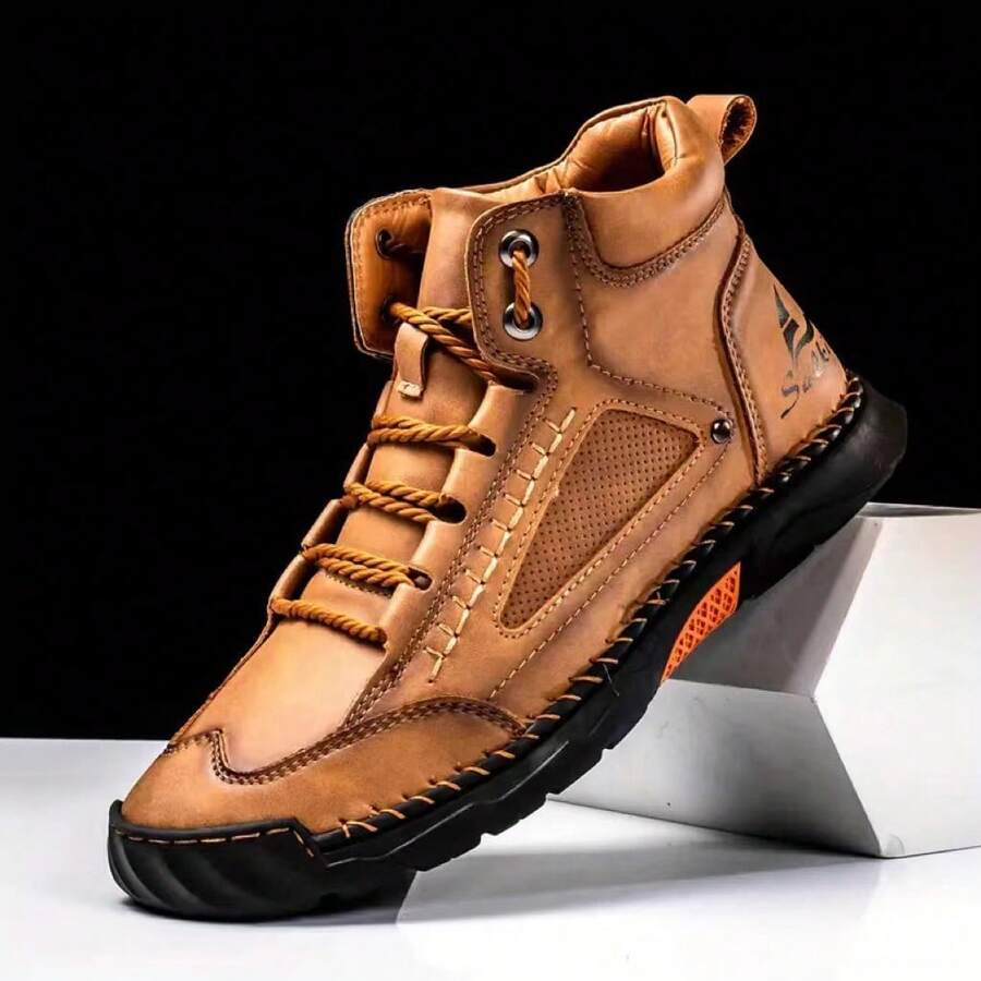 Trekkingstiefel für Herren - Gelbbraun - Übersicht 1