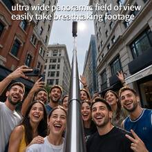 Dual Front And Rear Camera Panoramic HD Action Camera, 200° Wide Angle Anti-Shake Street Photography Cycling Camera, 2-Inch HD IPS Display, Can Be Used As Computer Webcam, 1500mAh Rechargeable Lithium Battery, Suitable For Teenagers, Students, Bloggers Vlog, Travel And Creation. - View 9
