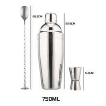 3 PiecesHand-Shaken Beverage Making Set, Home-Made Fruit Tea & Sparkling Drink Tool Kit, Stainless Steel Material, Easy To Clean, Make Refreshing Fruit Tea & Sparkling Drinks At Home With Ease - Multicolor - View 5
