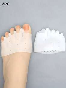 2pcs Toe Separators, Prevent Toe Overlap Pads, Forefoot Care, Relieve Pressure And Provide Wear Protection - Multicolor - View 8