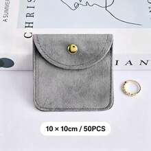 2pcs/5pcs/10pcs/20pcs/50pcs Velvet Jewelry Packaging Bags Soft Velvet Gift Bags For Rings Earrings Bracelets Necklaces Storage Bags Wedding Guest Candy Bags Gift Bags - Velvet Jewelry Pouch - View 37