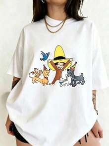 Women T-Shirts - White 3 - View 6