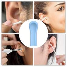 30/60pcs Ear Cleaning Tips, Reusable Replacement Heads For Ear Wax Removal - Ear Spoon Cover - View 5