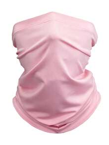 1pc Or 2pcs Or 3pcs Unisex Solid Color Breathable Sun Protection Face Mask Neck Gaiter, Suitable For Daily Walking, Cycling, Running, Fishing, Hiking, Leisure And Vacation - Multicolor - View 14