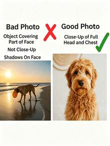 Custom Car Window Pet Sticker Car Cutout Dog Puppy Kitten Chameleon Fox Pet Sticker Cute Pet High Quality Fashion Texture Laptop Sticker Personalized Pet Sticker Photo Gift For Friends Family Boyfriend Girlfriend Dad Mom Brother Sister Younger - Multicolor - View 6
