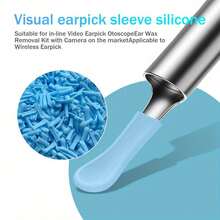 30/60pcs Ear Cleaning Tips, Reusable Replacement Heads For Ear Wax Removal - Ear Spoon Cover - View 4