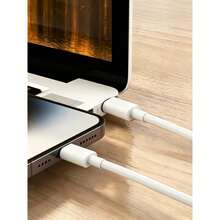 Official MFi Certified 20W PD Fast Charging Cable, And Reliable. Durable And Flexible Tangle-Free Design, Prevents Breakage And Clutter. Type-C To Lightning Interface, Essential For Spring/Summer - Multicolor 2 - View 8