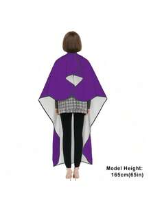 Customized Hairdressing Apron, Customized Hairdressing Cape, Personalized Hairdressing Cape With Logo, Can Print Hair Salon Logo Pattern And Text, Professional Durable Lightweight Breathable Neutral Home Salon Apron, Customized Hair Salon Home Salon Customer Cape - Multicolor - View 11
