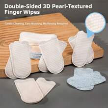 1/20/40pcs Pet Ear Cleaning Cotton Pads, Suitable For Dogs And Cats, Soft And Easy To Use, Can Remove Food Residue, Non-Irritating To Skin, Suitable For Daily Ear And Teeth Care For Dogs And Cats, Thanksgiving Pet Grooming Supplies - Multicolor - View 3