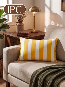 1/2pcs Striped Pattern Pillowcase (No Filling), Cushion Cover, Decorative Pillowcase, Single-Sided Print, Multi-Functional, Breathable, Anti-Pilling, Comfortable, Machine Washable, Suitable For Sofa And Car Pillows, Room Decor, Autumn Decor, Home Decor, Autumn Decor - Multicolor - View 16