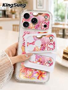 Kingsung Ocean Pattern Camera Lens Protector Film, Compatible With IPhone 17 Pro/17 Pro Max, Phone Accessory, Transparent Anti-Scratch Camera Cover, Birthday Gift For Family And Friends - Multicolor - View 4