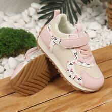 Girls' Sports Casual Shoes 2026 New Style All-Season 5D Printed Pattern Patchwork Design, Versatile Little Girls' Casual Shoes, Suitable For Outdoor, Running, Campus Style - Multicolor - View 4