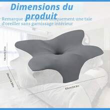 Insertos de almohada - gris blanco - Ver 2